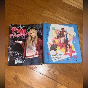 Hannah Montana Folder and High School Musical binder